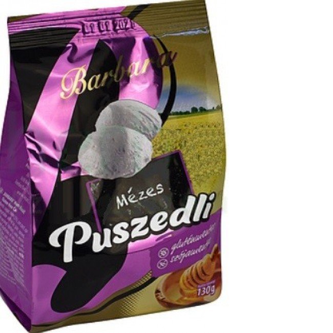 Barbara gluténmentes puszedli mézes 130g