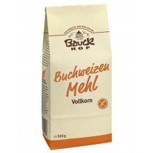 Bauckhof bio gluténmentes hajdinaliszt teljes kiőrlésű 500g