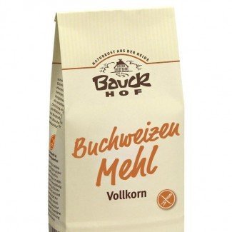 Bauckhof bio gluténmentes hajdinaliszt teljes kiőrlésű 500g