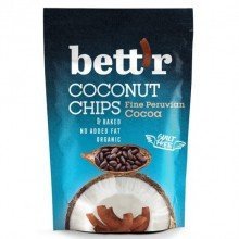Bett'r bio kókusz chips kakaós 70g