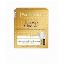 Bielenda Youth Theraphy Revitalizáló Arckrém 70+ nappali/éjszakai - csiganyál + 24K arany, 50ml