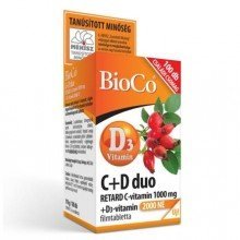 Bioco c+d duo 2000 iu tabletta 100db