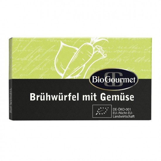 Biogourmet bio leveskocka zöldség 84g