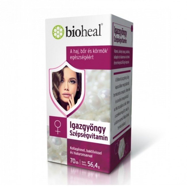 Bioheal igazgyöngy szépségvitamin 70db Bioheal igazgyöngy szépségvitamin 70db