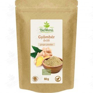 Biomenü bio őrölt gyömbér 60g