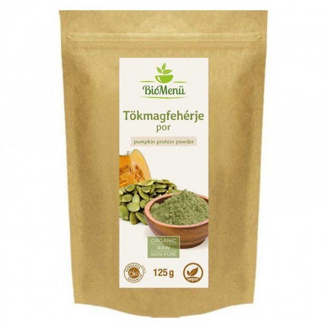 Biomenü bio tökmagfehérje por 125g Biomenü bio tökmagfehérje por 125g