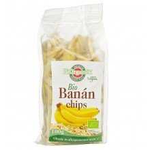 Biorganik bio banánchips 100g