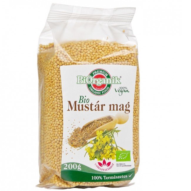 Biorganik bio mustárcsira mag 200g 