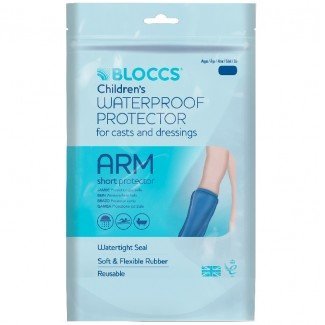 Bloccs Vízálló gipszvédő - S - Gyerekeknek alkarra (4-9 év) 1db Bloccs Vízálló gipszvédő - S - Gyerekeknek alkarra (4-9 év) 1db