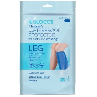 Bloccs Vízálló gipszvédő - M - Gyerekeknek lábszárra (10-14 év) 1db Bloccs Vízálló gipszvédő - M - Gyerekeknek lábszárra (10-14 év) 1db