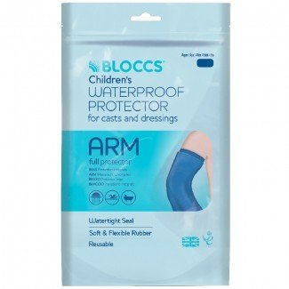 Bloccs Vízálló gipszvédő - S - Gyerekeknek teljes karra (1-3 év) 1db Bloccs Vízálló gipszvédő - S - Gyerekeknek teljes karra (1-3 év) 1db