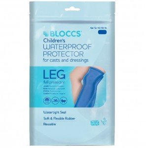 Bloccs Vízálló gipszvédő - M - Gyerekeknek teljes lábra (1-3 év) 1db Bloccs Vízálló gipszvédő - M - Gyerekeknek teljes lábra (1-3 év) 1db