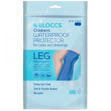 Bloccs Vízálló gipszvédő - L - Gyerekeknek teljes lábra (4-9 év) 1db
