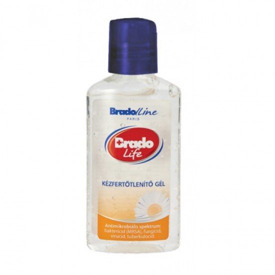 Bradolife kézfertőtlenítő gél kamilla 50ml