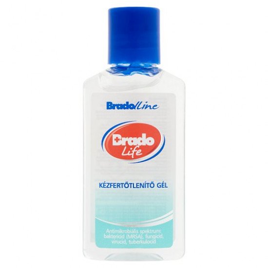 Bradolife kézfertőtlenítő gél 50ml