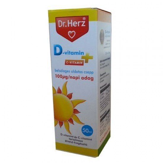 Dr.herz d-vitamin csepp 50ml