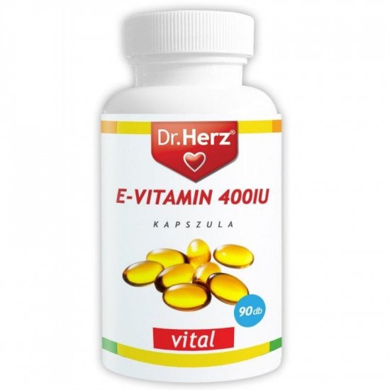 Dr.herz e-vitamin 400iu kapszula 60db
