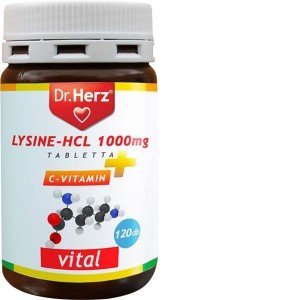 Dr.herz lysine tabletta 120db