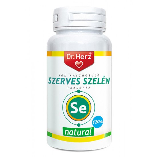 Dr.Herz szerves szelén 120db