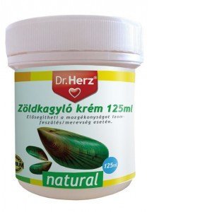 Dr.herz zöldkagyló krém 125ml