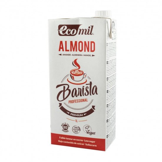 Ecomil bio barista mandulaital csökkentett cukortartalmú 1000ml