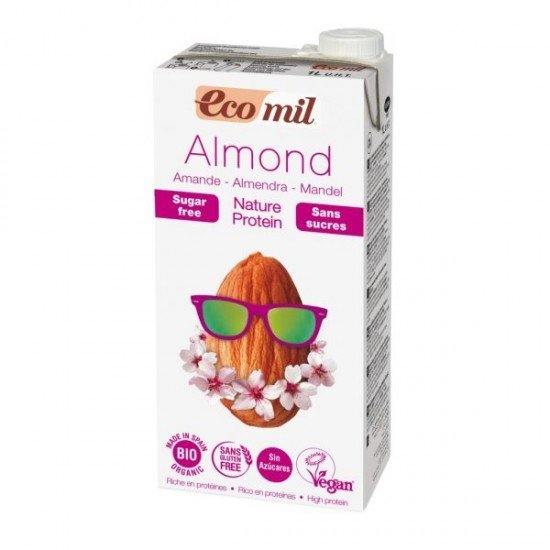 Ecomil bio mandulaital protein cukormentes 1000ml