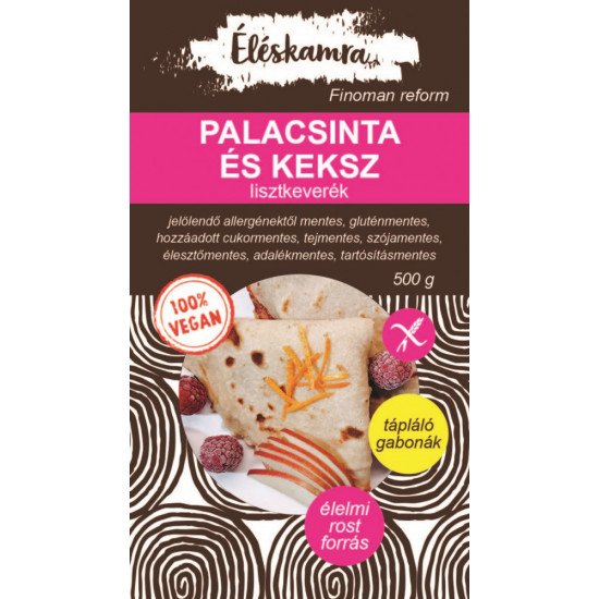 Éléskamra világos palacsinta lisztkeverék 500g