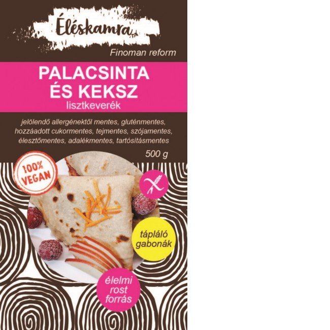 Éléskamra világos palacsinta lisztkeverék 500g Éléskamra világos palacsinta lisztkeverék 500g