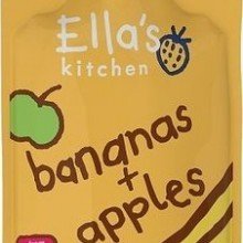 Ellas kitchen apples bananas - alma banán bio bébiétel 120g