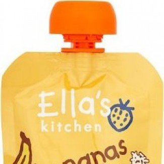 Ellas kitchen banán sárgabarack bébirizs bio bébiétel 120g