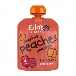 Ellas kitchen őszibarack bio bébiétel 70g