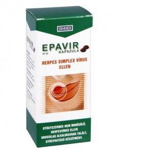 Epavir tabletta herpesz ellen 30db