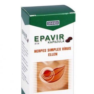 Epavir tabletta herpesz ellen 30db