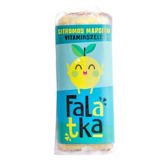 Falatka vitaminszelet citrom-marcipán 40g