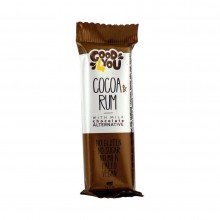 Good4you szelet kakaó-rum gluténmentes-cukormentes 25g