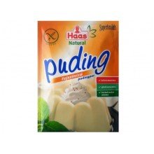 Haas pudingpor tejszín natural 40g