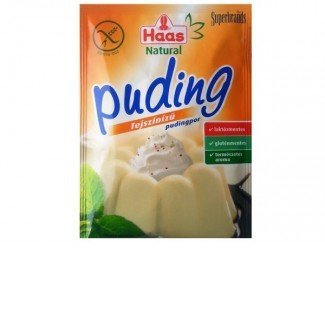 Haas pudingpor tejszín natural 40g