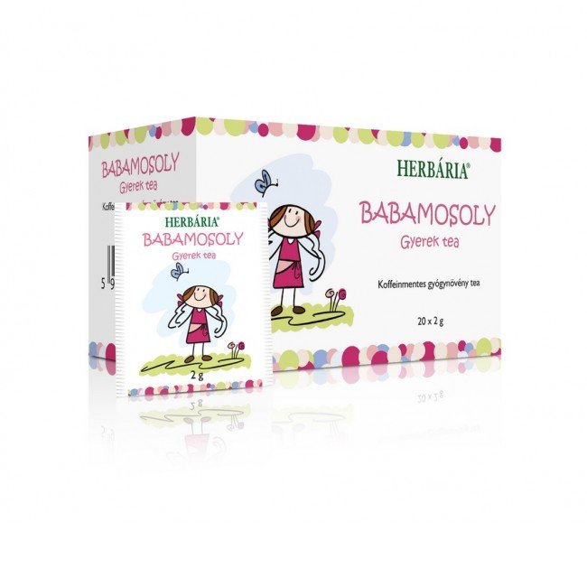 Herbária babamosoly gyerek tea 20 filter