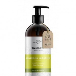 Herbow folyékony mosószer színes ruhákhoz zöld tea 1000ml