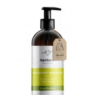 Herbow folyékony mosószer színes ruhákhoz zöld tea 1000ml