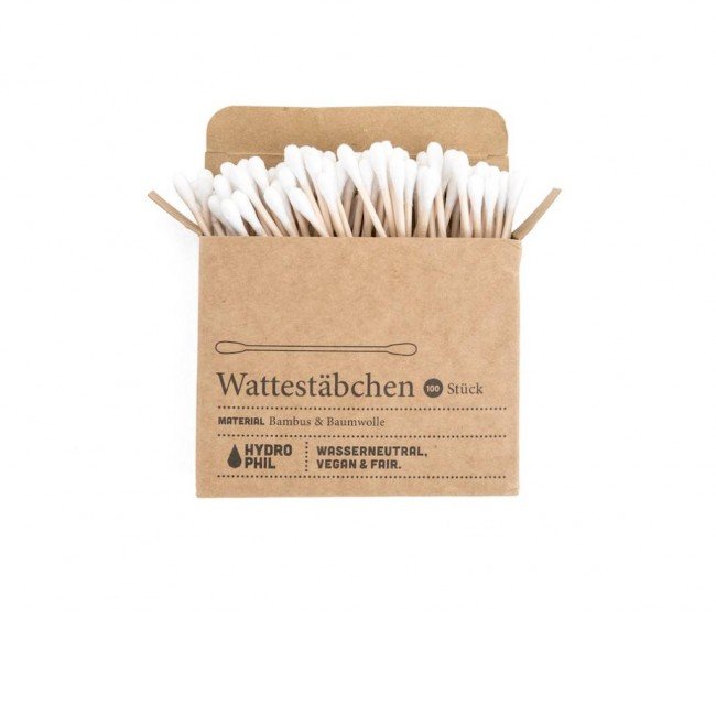 Hydrophil bambusz fültisztítópálcika 100db