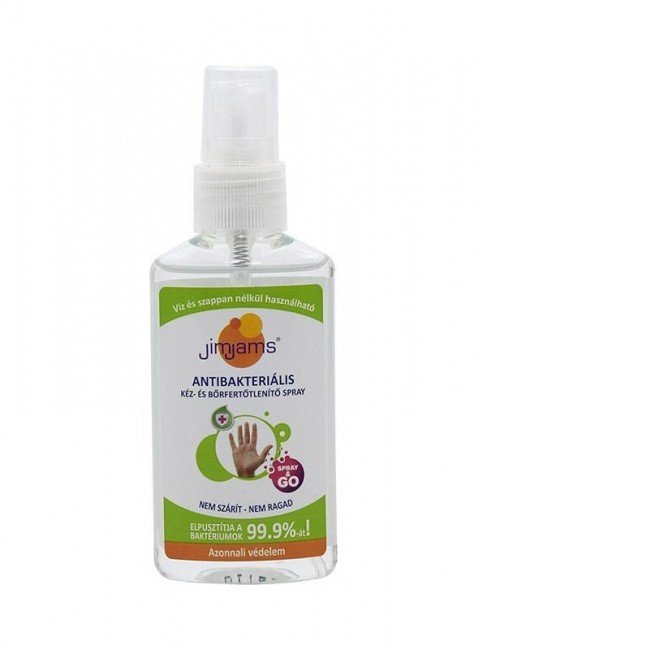 Jimjams antibakteriális kéz és bőrfertőtlenítő spray 50ml