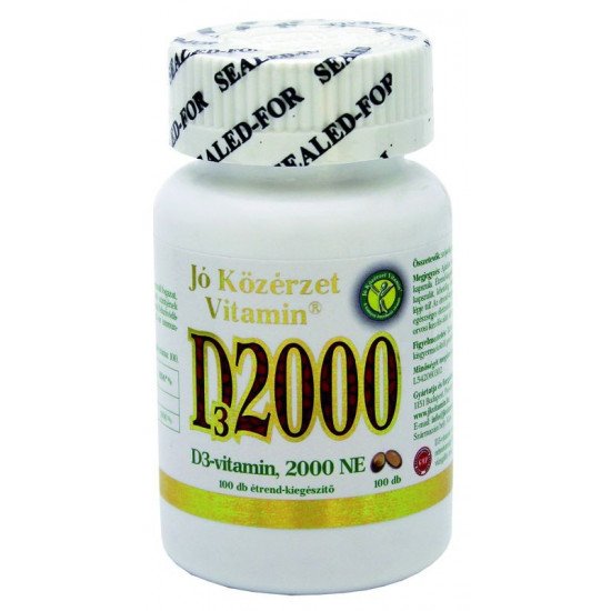 Jó közérzet d3-vitamin kapszula 100db