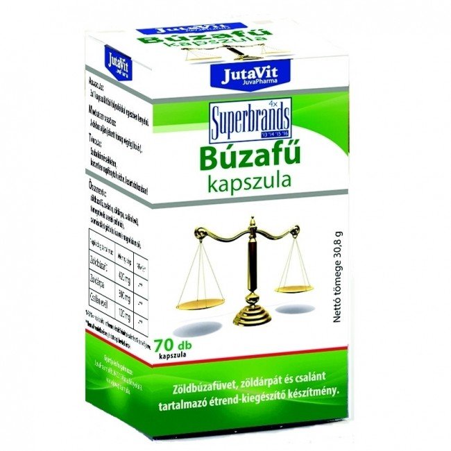 Jutavit búzafű ph balance kapszula 70db Jutavit búzafű ph balance kapszula 70db