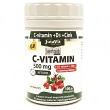 Jutavit c-vitamin+d3 500 mg tabletta 100db