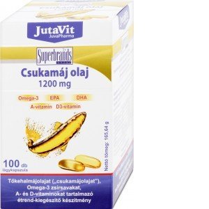 Jutavit csukamáj olaj kapszula 100db