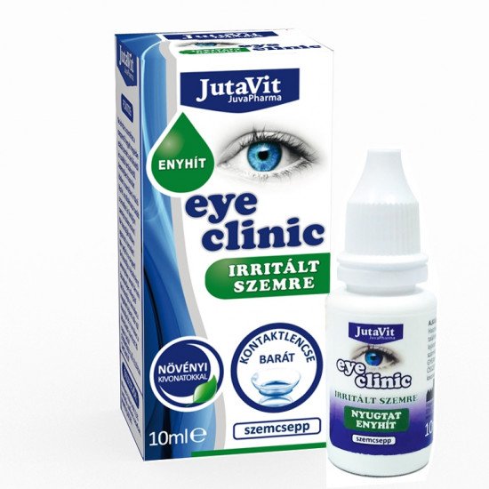 Jutavit eyeclinic szemcsepp irritált 10ml