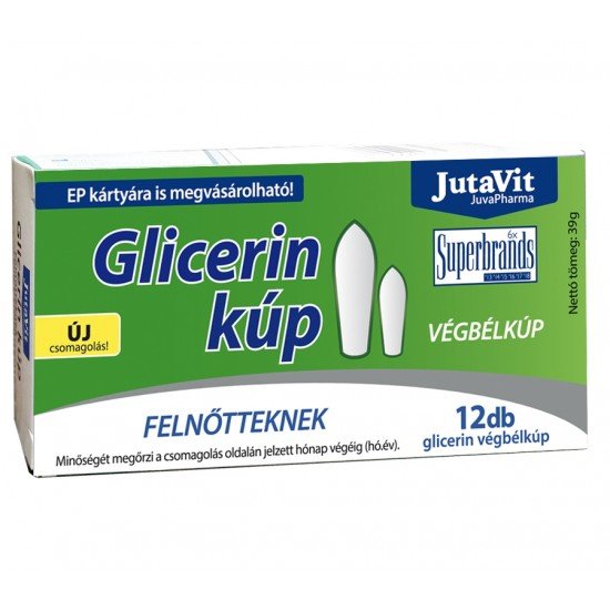 Jutavit glicerin kúp felnőtteknek 12db