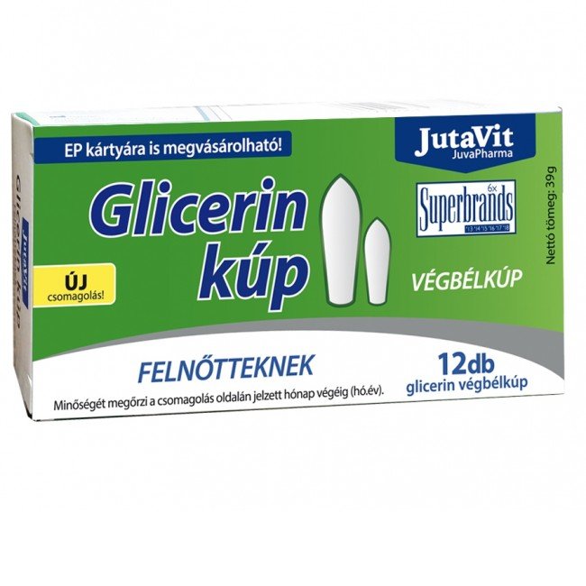 Jutavit glicerin kúp felnőtteknek 12db