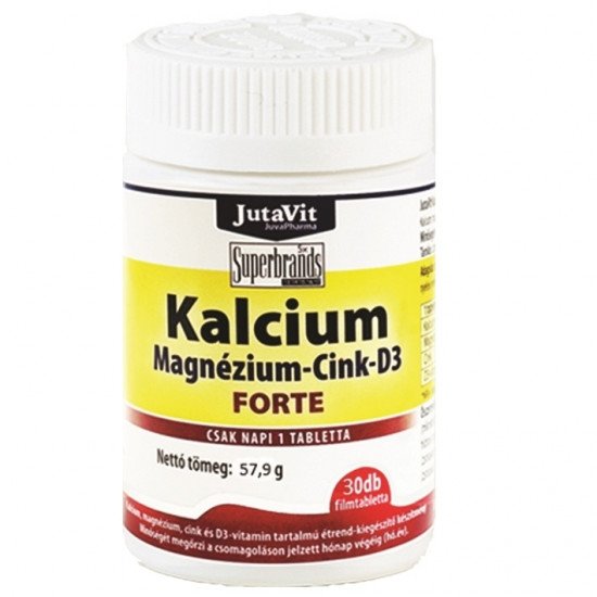 Jutavit kalcium-Magnézium-Cink tabletta 30db